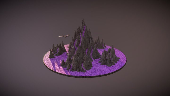 Dragon peaks 3D Model