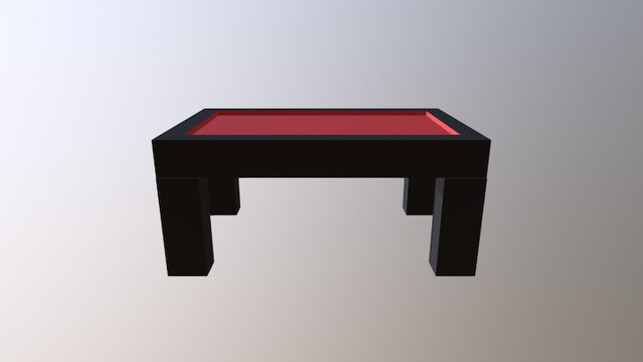 Pool Table Col 3D Model