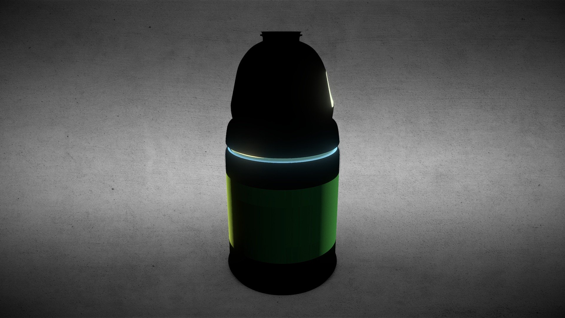 High-tech sci-fi Bottle