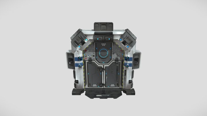 Sci-Fi Door Animations