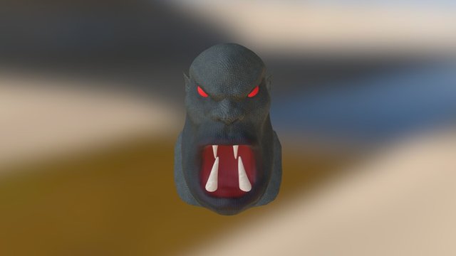 JCP_bust2_Orco 3D Model