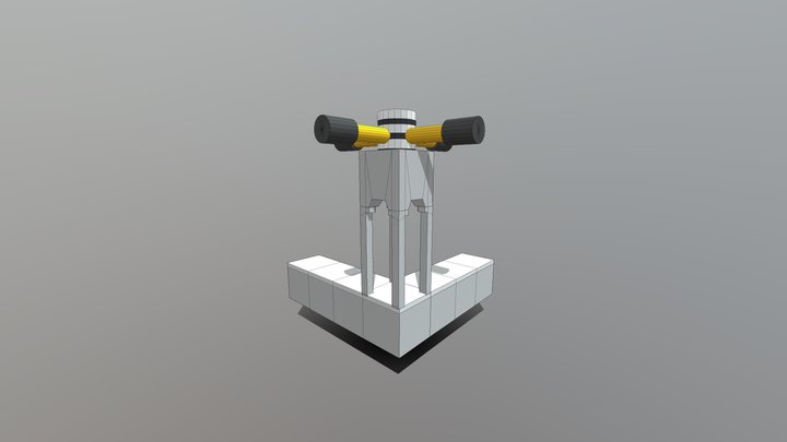Midden Hendel Toren 3D Model