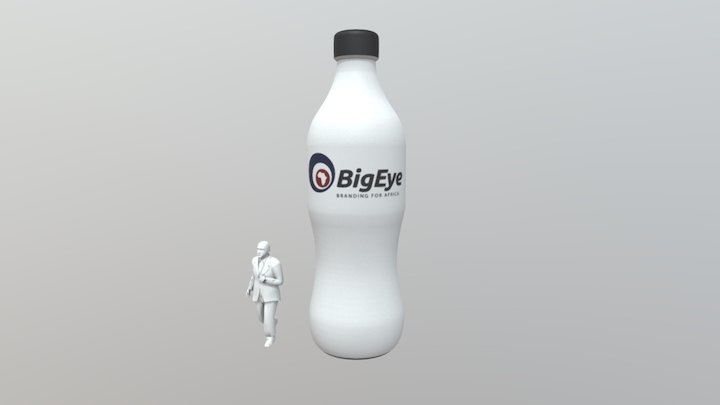 Inflatable Bottle 3D Model