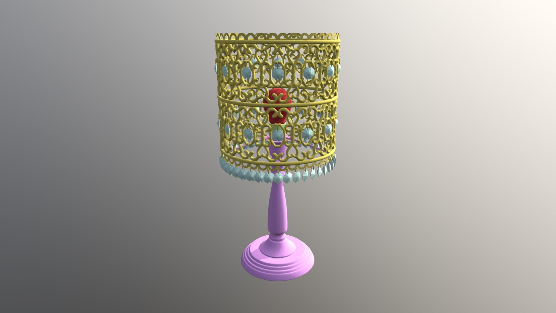 Настольная лампа Odeon Light 2641/1T - 3D model by svetguru [5a31238 ...