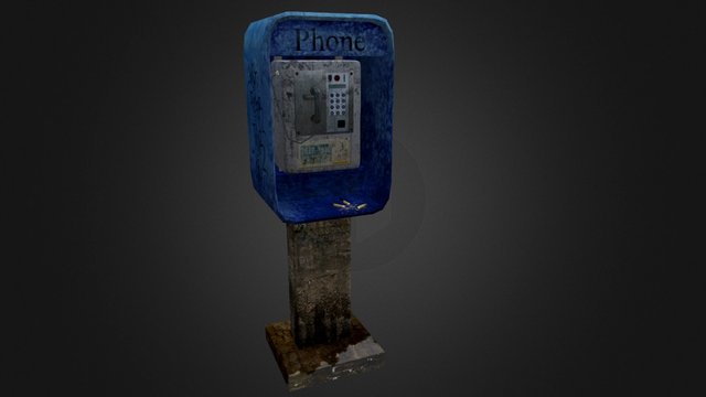 Payphone 3D Model