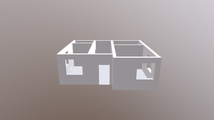 2e(first Floor) 3D Model