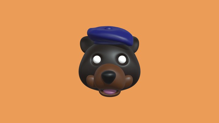 Scotty Bear 3D Model