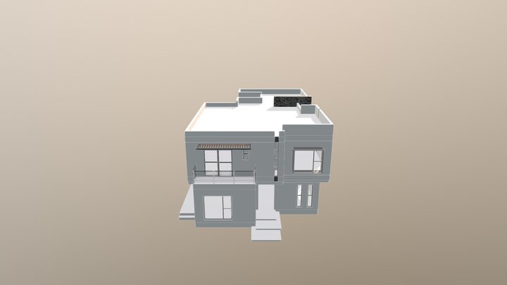 CASA PUNTA AZUL 3D Model