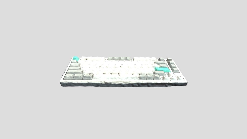 Keyboard_meshroom_delaunay_sketchfab