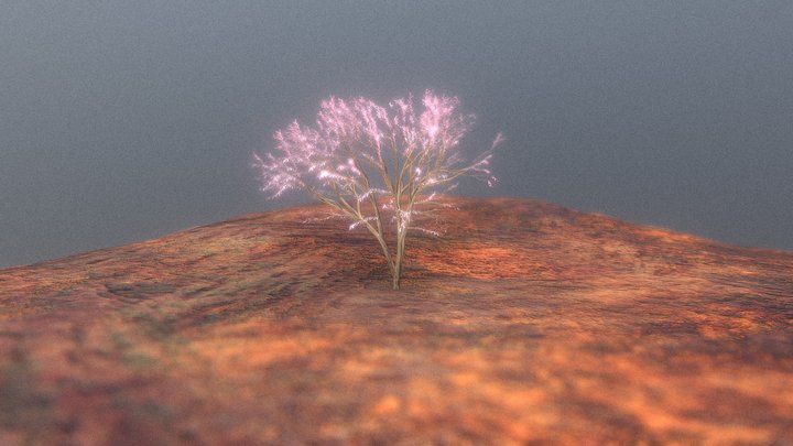 Tree Scene 7F 3D Model