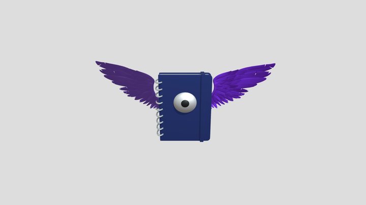 Book Wing 3D Model