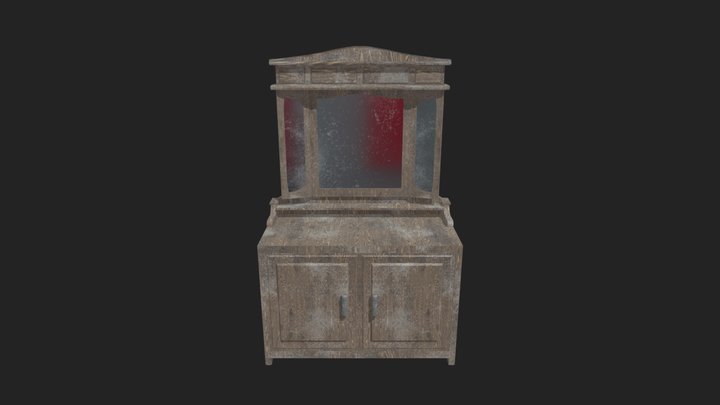 Old Dresser 3D Model
