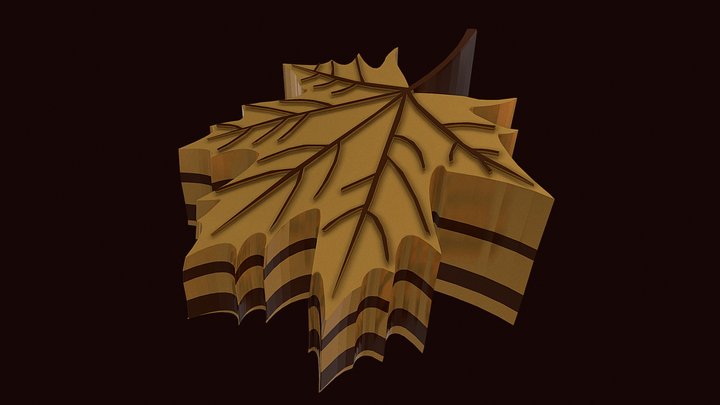 Building leaf – Modello 3D gratuito STL