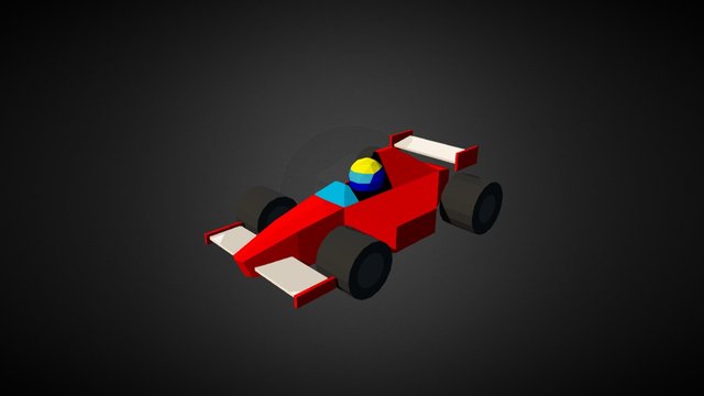 Racing Car 3D Model