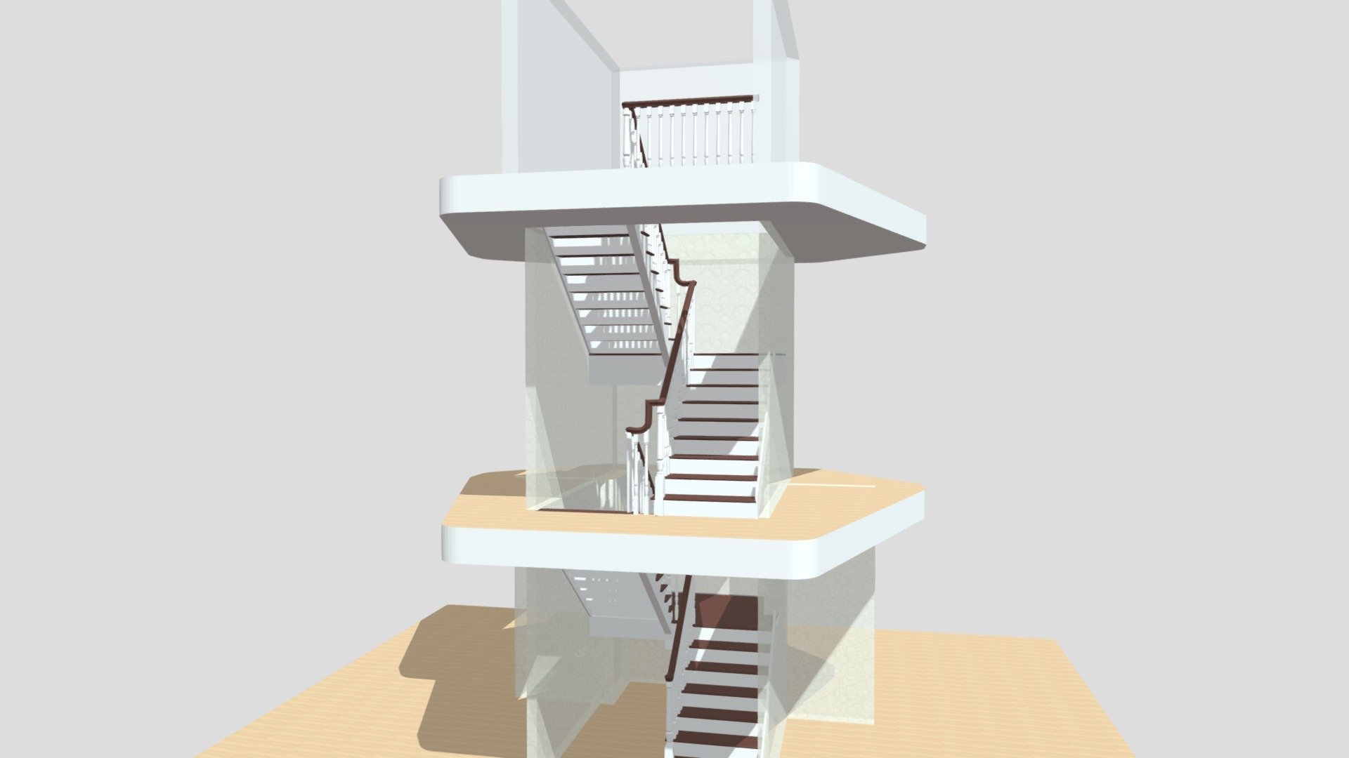 Q10472 - 3D model by Accurate Stairs and Railings (@Accurate) [5a3791c ...