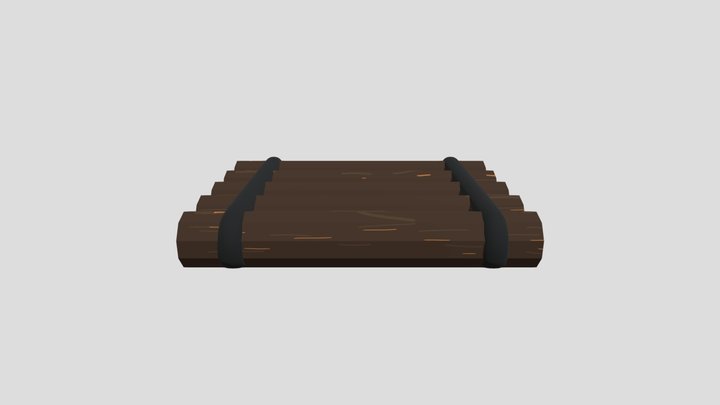 Raft 3D Model