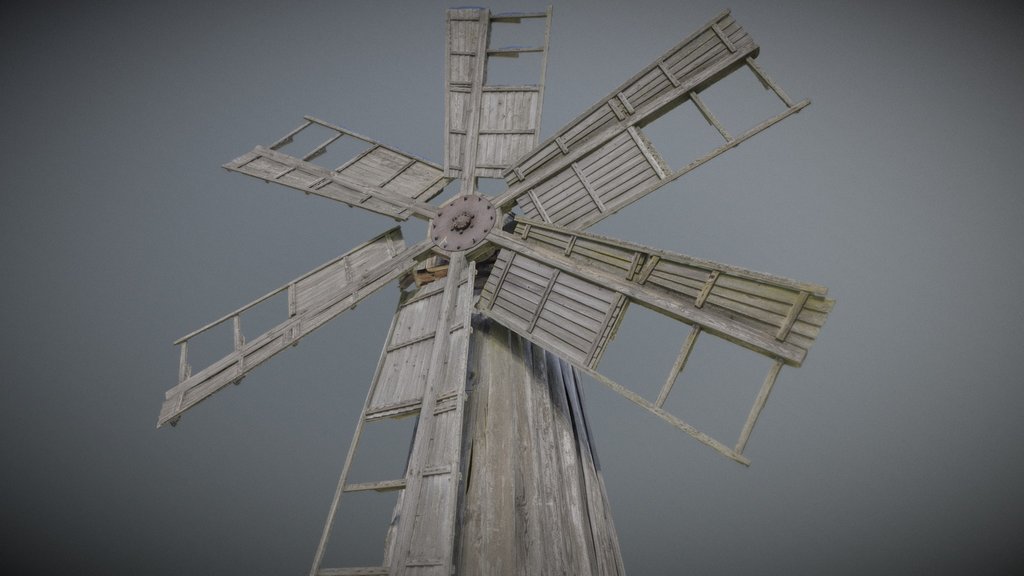 Windmill from the village of Bogdanka, Poland