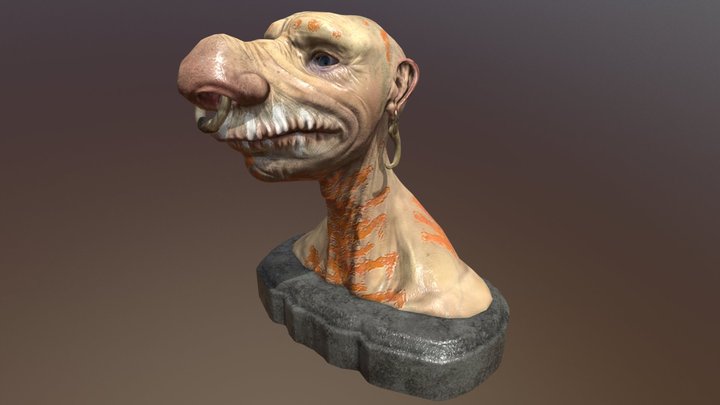 Tribesman 3D Model