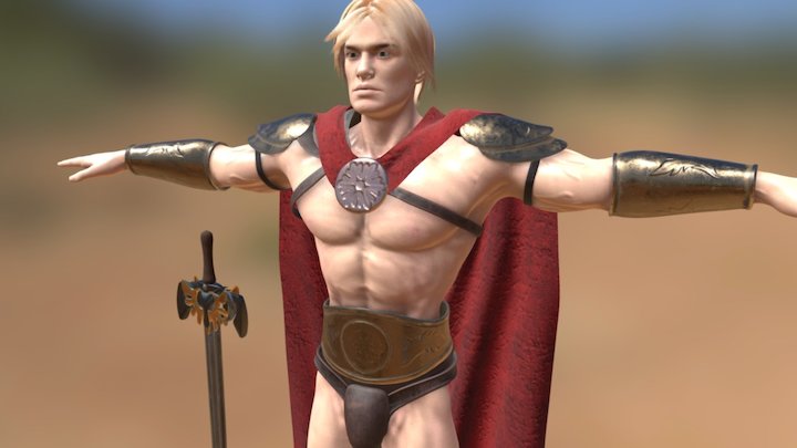 Gladiator 2 3D Model