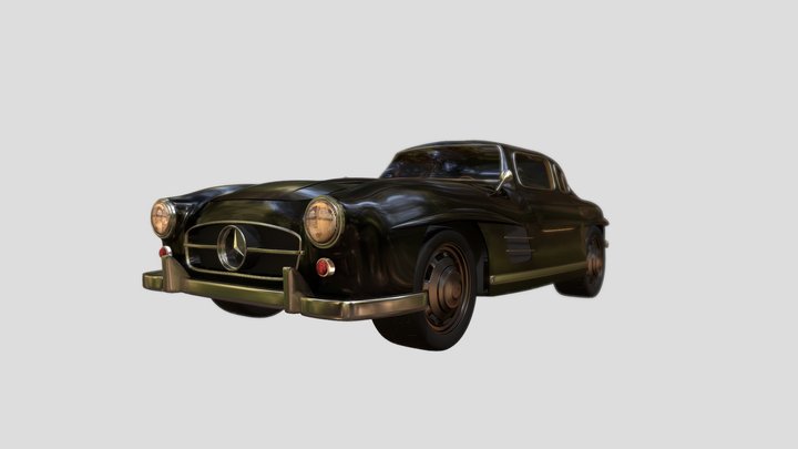 Mercedes car 3D Model