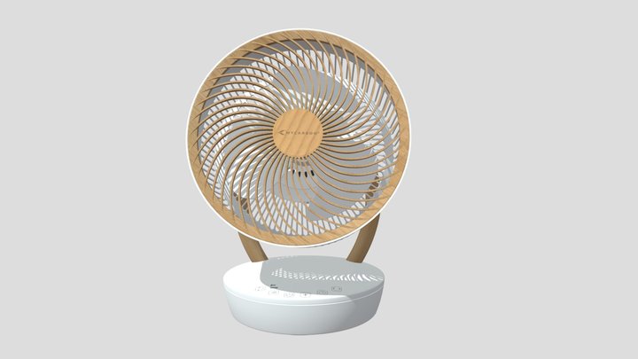 MyCarbon Electric Fan FS05 3D Model