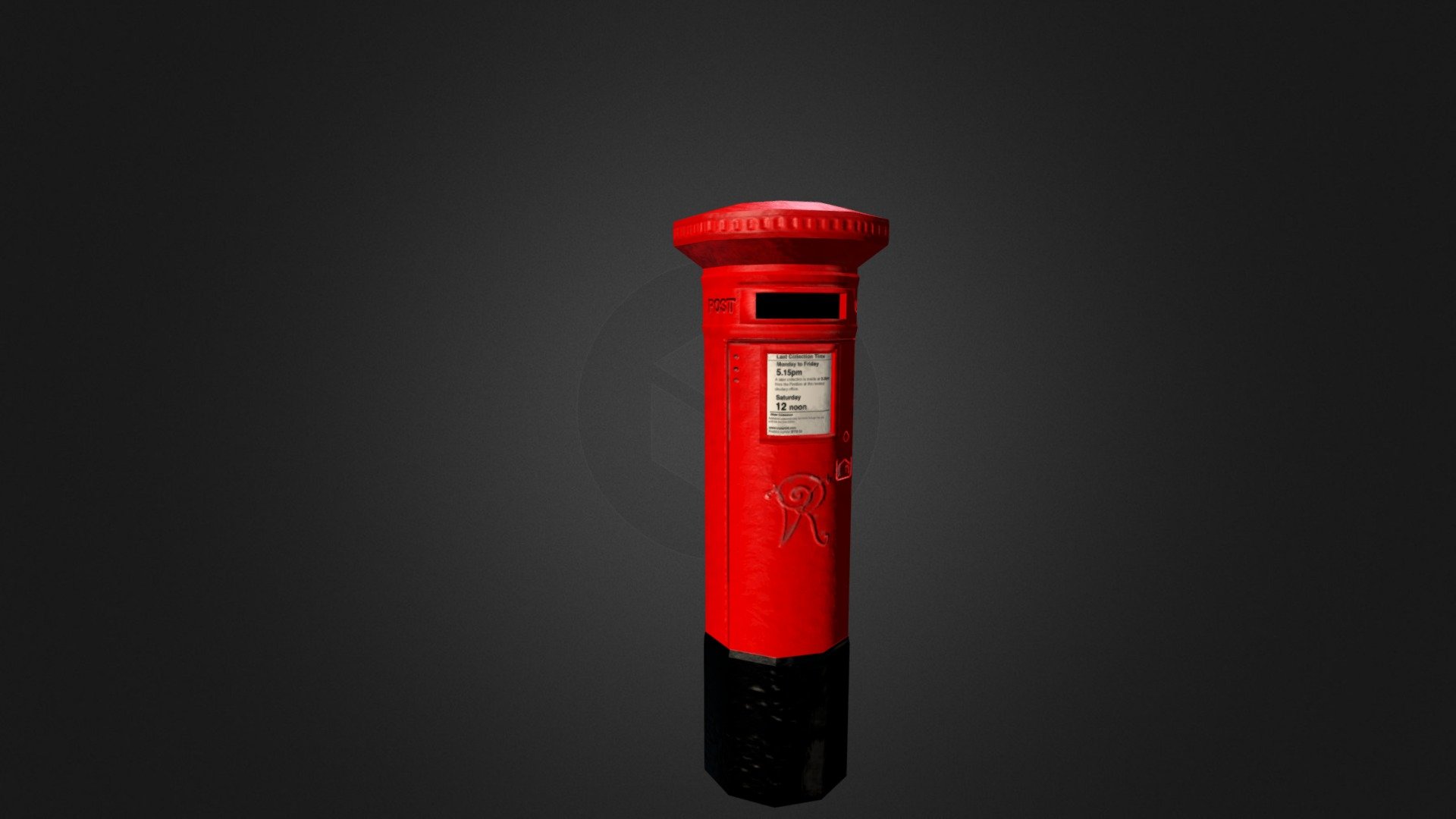 Postbox Test - 3D model by tagdfrances [5a3a04a] - Sketchfab