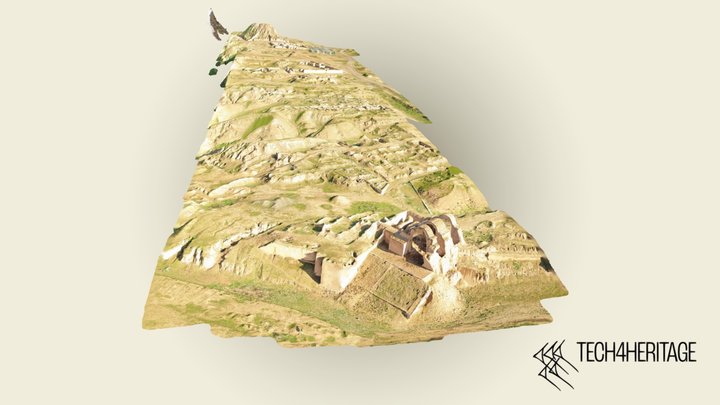 Assur archaeological site HD 3D Model