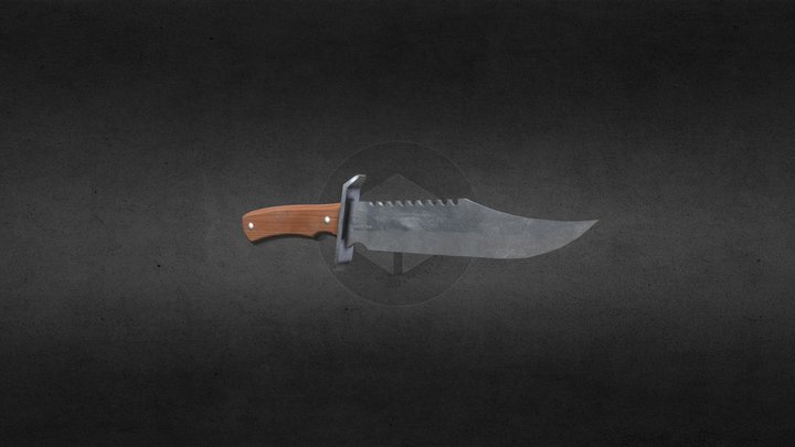 BowieKnife 3D Model
