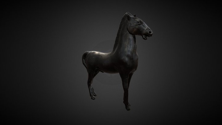 Cheval Noir 3D Model