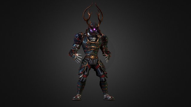 Musashi (Full-armor) 3D Model