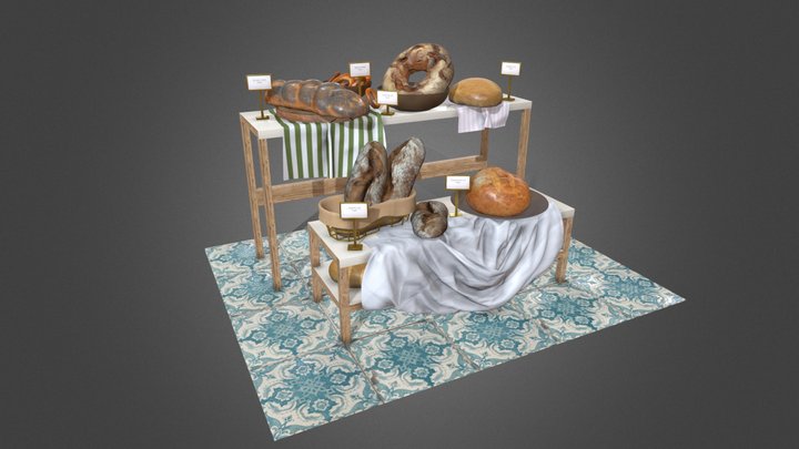 Bread1 3D Model