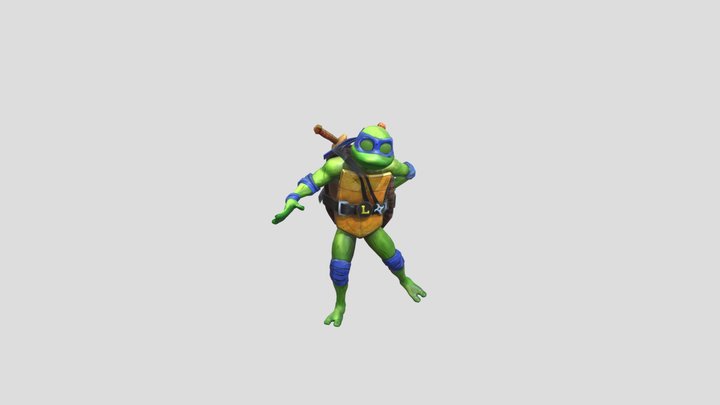 Leonardo | TMNT Mutant Mayhem 3D Model