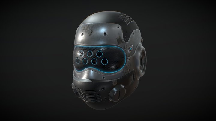 Xenos.X4.Helmet 3D Model