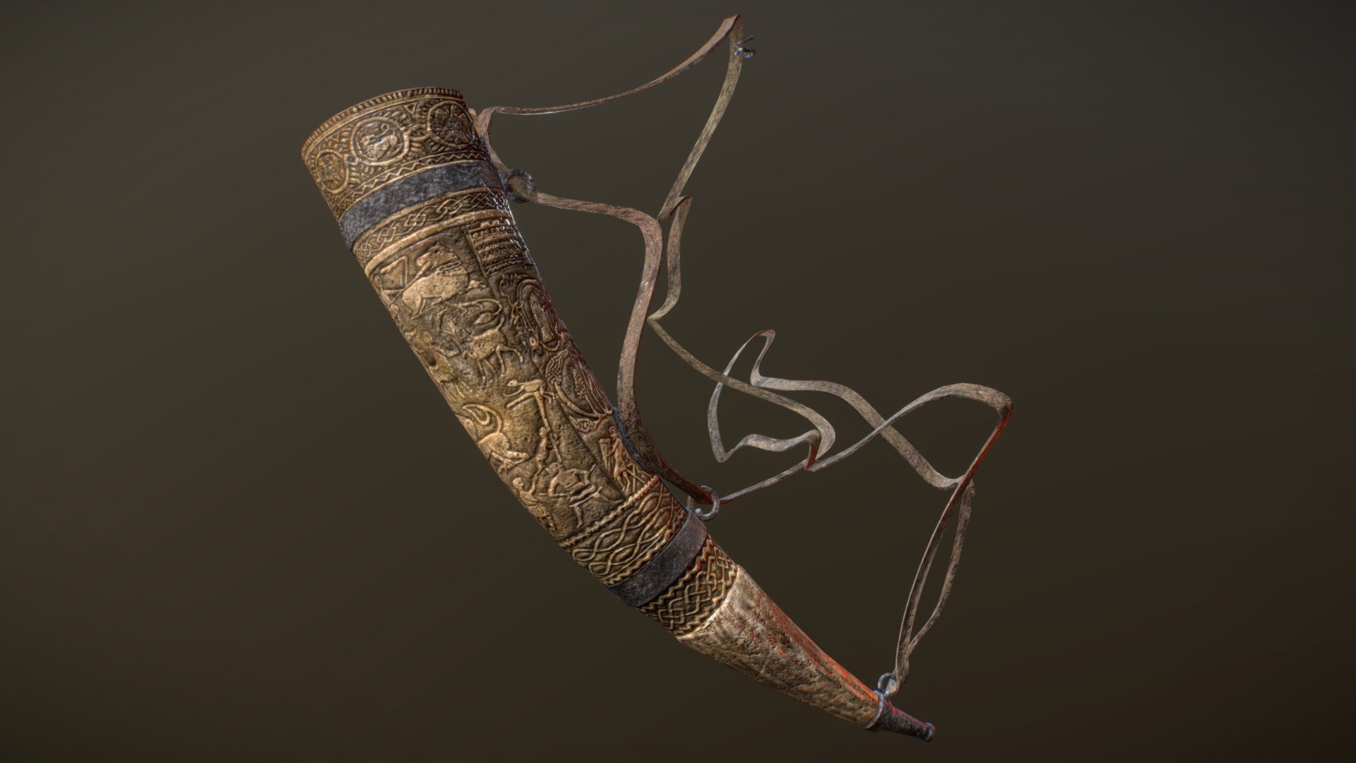 Horn of Lél - Lehel Kürtje - Hungarian Relic - 3D model by Vanitas ...