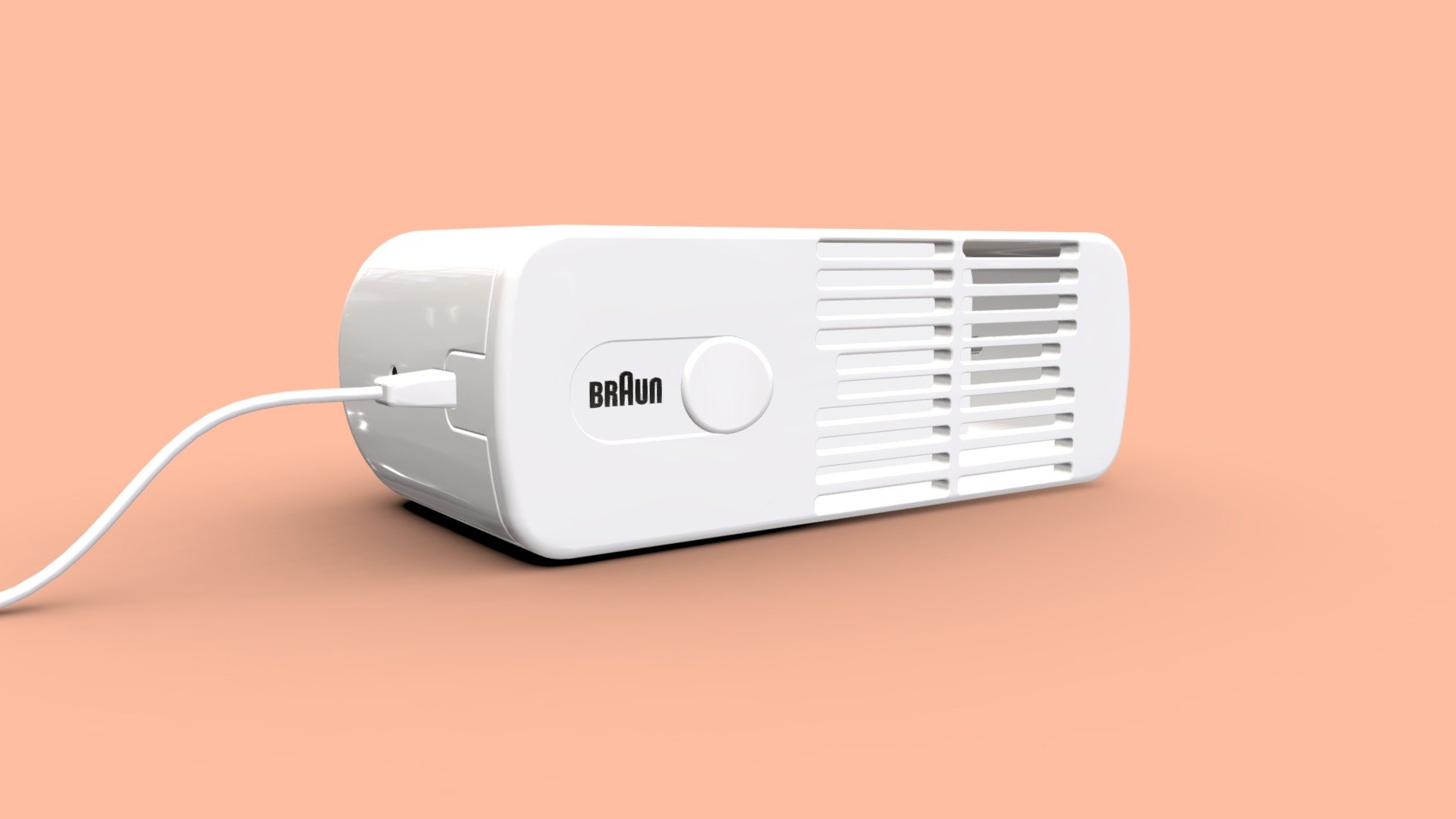 Braun HLD4 Hairdryer - Download Free 3D model by Deborah