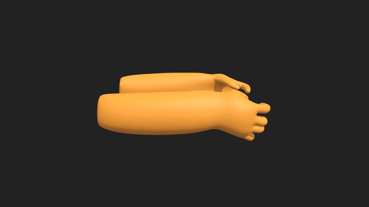 Free_ Hand_10_ Francesco_ Schito 3D Model