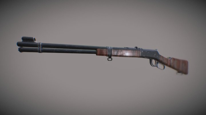 Winchester 1894 3D Model