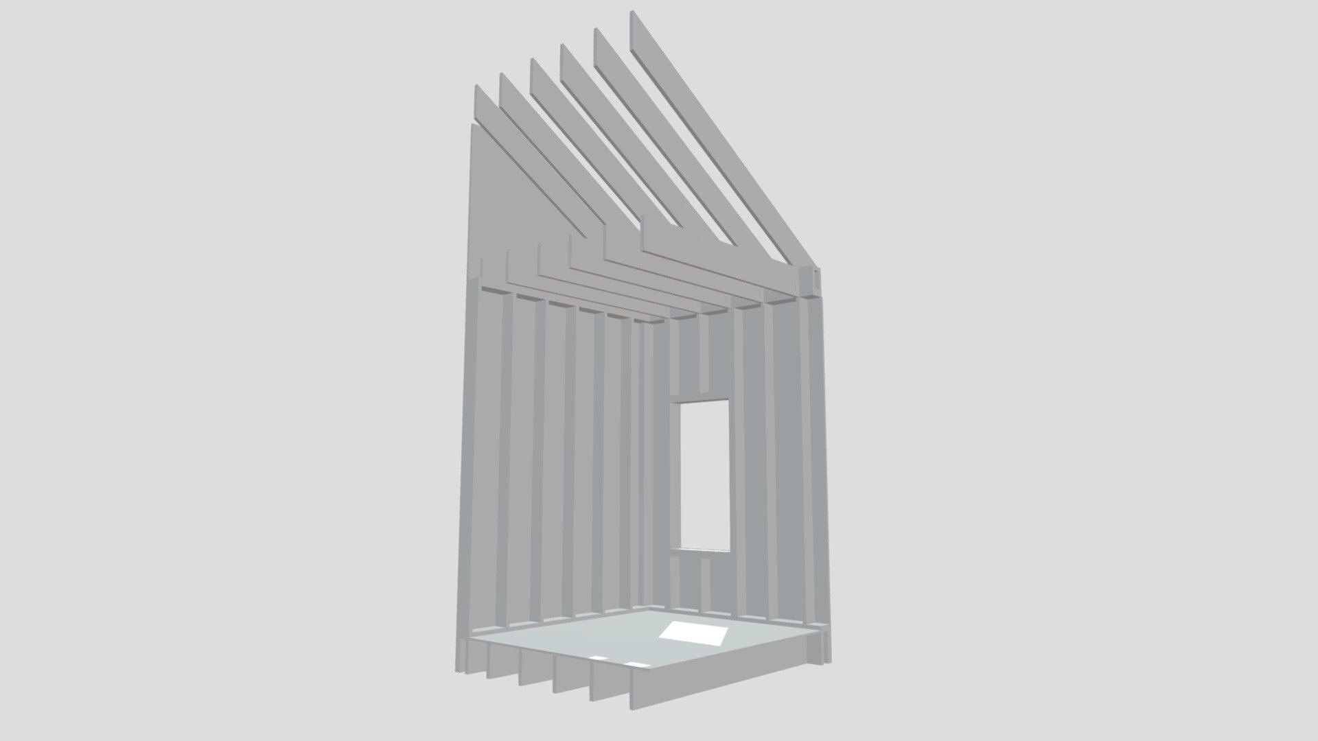 MATERIALS - WOOD FRAMING - JOHNSON, LANGAN — Sketchfab embed 3D viewer