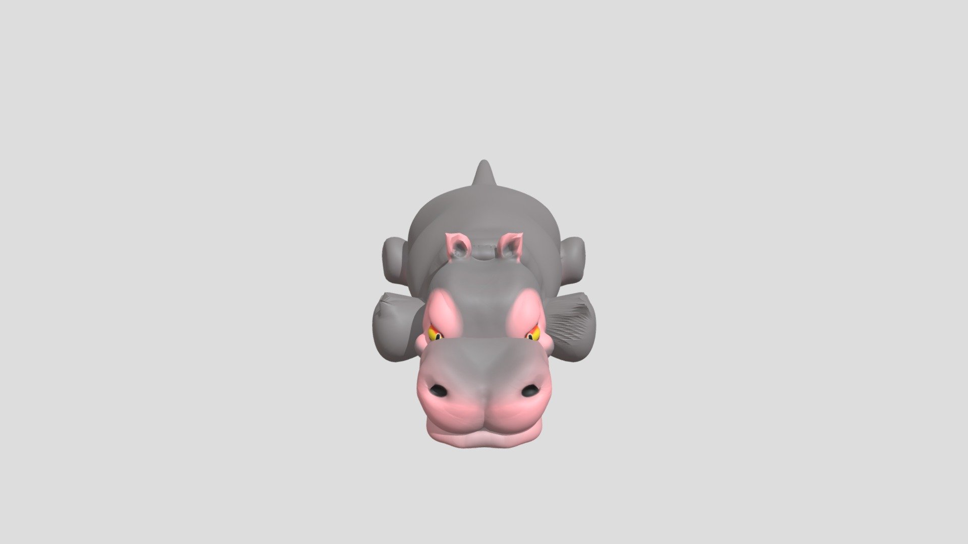 Hippopotamus 3D models - Sketchfab
