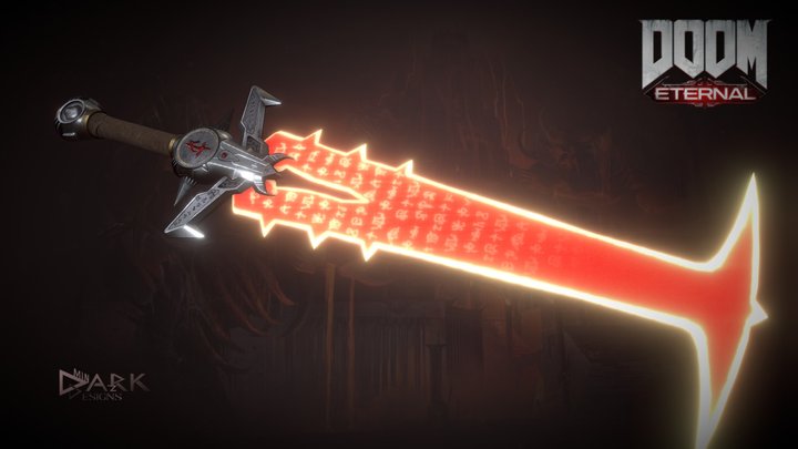 The Crucible Blade [Doom] 3D Model