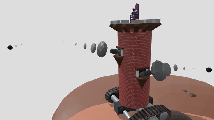 Tower Tank 3D Model