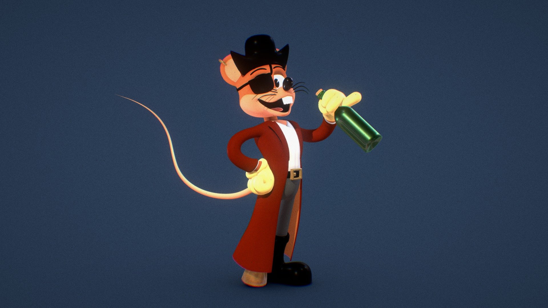 Rustle the Pirate - 3D model by TheLapisBlock (@lapisblock22) [5a43bc2 ...
