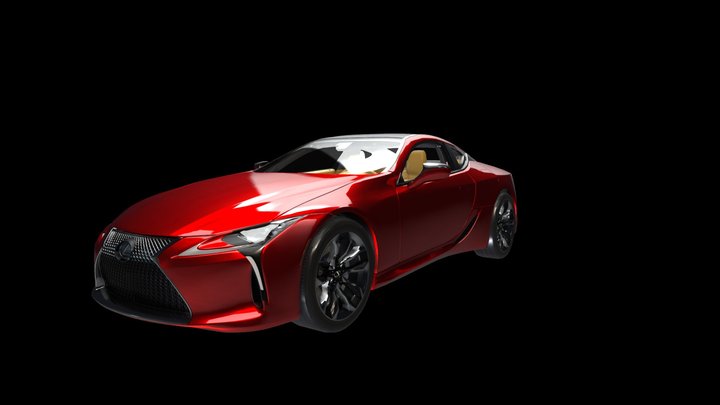 2020 Lexus LC – Modello 3D gratuito STL