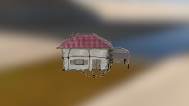 Blacksmith House 3D Model