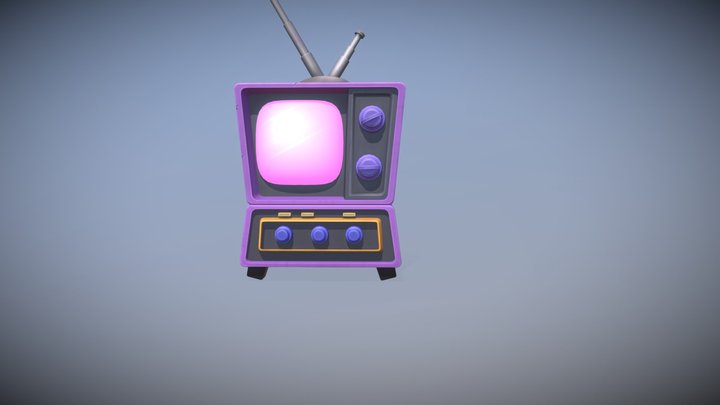 television 3D Model