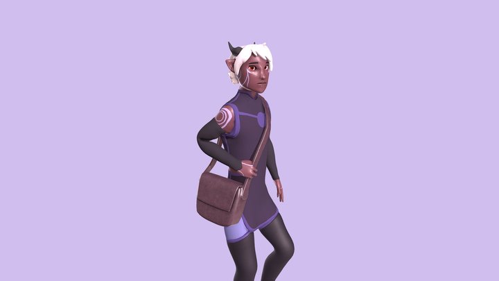 Young Ethari 3D Model