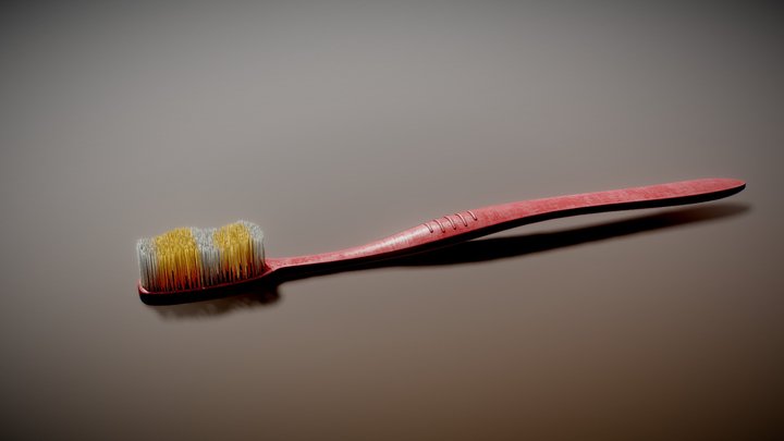 Generic Tooth Brush 3D Model