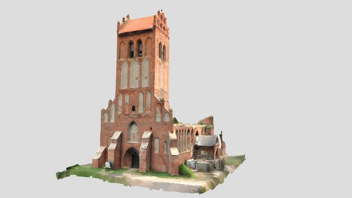 Gerdauen's church 3D Model