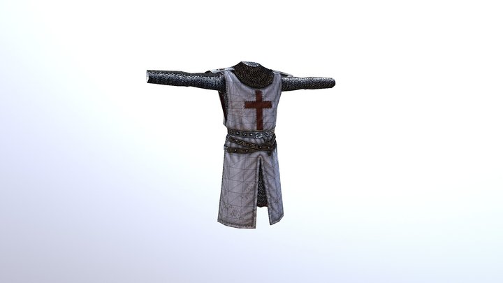 Templar Armor 3D Model