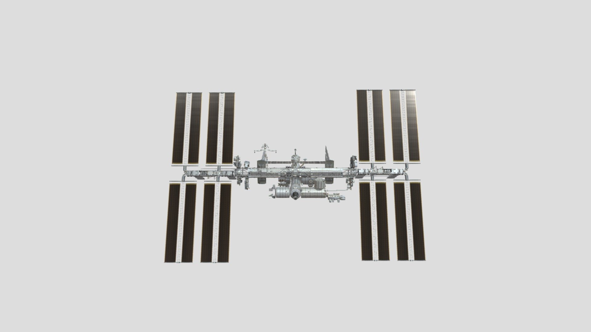 ISS Stationary(HIGH POLY)